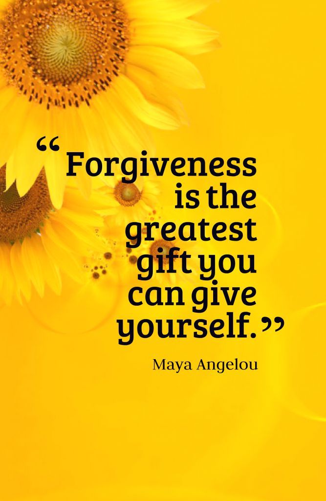 Being Able To Forgive